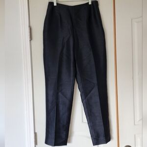 Ann Taylor 100% Silk High Rise Trousers Size 8